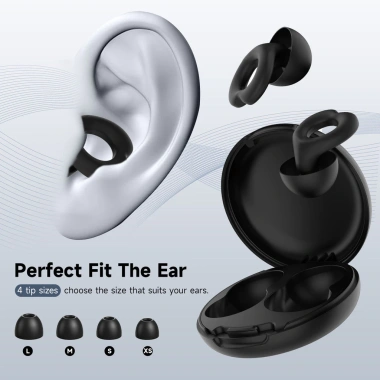 Nút tai khử tiếng ồn cách âm khi ngủ, giảm tiếng ồn, chống ồn, dùng khi bơi im lặng, giá 181.500₫