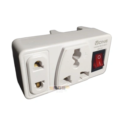Ổ cắm 3 chấu công tắc du lịch đa năng chuyển 3 chấu thành 2 chấu, giao hàng 2h - Mos Shop 4 Ổ cắm 3 chấu công tắc du lịch đa năng chuyển 3 chấu thành 2 chấu, giao hàng 2h - Mos Shop 4