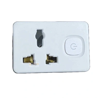 Ổ cắm 3 chấu đa năng có công tắc du lịch, chuyển 3 chấu sang 2 chấu, giao hàng 2h - Mos Shop 63.000₫