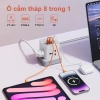 Ổ cắm ANRMESUN 2.400W - Sạc nhanh USB‑C PD 20W, chống cháy nổ, chống giật, lõi đồng 2