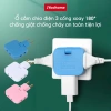 Ổ cắm chia điện 3 cổng xoay 180° JYoohome - Chống giật, đa năng, dùng cho nhiều thiết bị, 35k