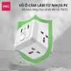 Ổ Cắm Chia Điện Đa Năng DELI 2.500W Cổng Sạc USB TypeC Chống Giật An Toàn Giá Siêu Tiết Kiệm 160k 3