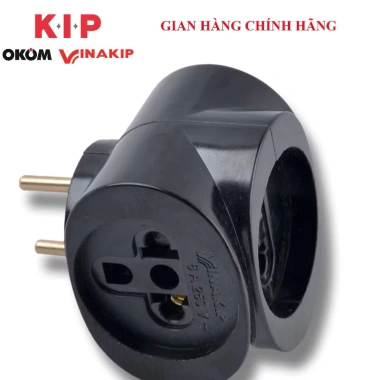 Ổ cắm chia điện VINAKIP đầu trâu 3 giắc 6A - Chính hãng, giá chỉ 29.000