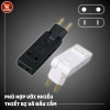 Ổ cắm chuyển đổi 1 sang 3 + USB xoay 180°, gắn tường kiểu Châu Âu, chỉ 21.800₫