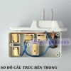 Ổ cắm chuyển đổi 2 chấu sang 3 chấu có công tắc tắt mở - Chống giật, nhựa ABS chịu nhiệt, an toàn, giá chỉ 30.000₫ 6