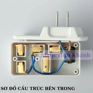 Ổ cắm chuyển đổi 2 chấu sang 3 chấu có công tắc tắt mở - Chống giật, nhựa ABS chịu nhiệt, an toàn, giá chỉ 30.000₫ 6 Ổ cắm chuyển đổi 2 chấu sang 3 chấu có công tắc tắt mở - Chống giật, nhựa ABS chịu nhiệt, an toàn, giá chỉ 30.000₫ 6