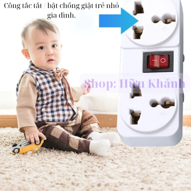 Ổ cắm chuyển đổi 2 chấu sang 3 chấu có công tắc tắt mở - Chống giật, nhựa ABS chịu nhiệt, an toàn, giá chỉ 30.000₫ 8 Ổ cắm chuyển đổi 2 chấu sang 3 chấu có công tắc tắt mở - Chống giật, nhựa ABS chịu nhiệt, an toàn, giá chỉ 30.000₫ 8