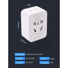 Ổ cắm chuyển đổi 3 chân chéo HUYA công suất lớn sang 2 chân chuẩn Mỹ Úc 75.000đ 2