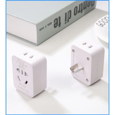 Ổ cắm chuyển đổi 3 chân chéo HUYA công suất lớn sang 2 chân chuẩn Mỹ Úc 75.000đ 5
