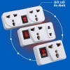 Ổ Cắm Chuyển Đổi 3 Chân Sang 2 Chân SONHOUSE, Công Tắc 2.000W Chống Cháy, Giá 33.000 VND 6