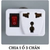 Ổ Cắm Chuyển Đổi 3 Chân Sang 2 Chân SONHOUSE, Công Tắc 2.000W Chống Cháy, Giá 33.000 VND 9