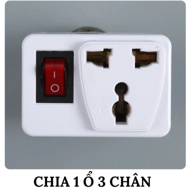 Ổ Cắm Chuyển Đổi 3 Chân Sang 2 Chân SONHOUSE, Công Tắc 2.000W Chống Cháy, Giá 33.000 VND 9 Ổ Cắm Chuyển Đổi 3 Chân Sang 2 Chân SONHOUSE, Công Tắc 2.000W Chống Cháy, Giá 33.000 VND 9