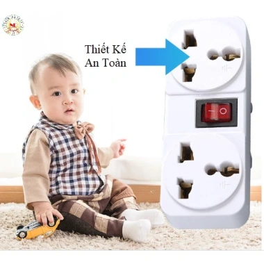 Ổ Cắm Chuyển Đổi 3/2 Chân Sang US/AUS HQ – Phích Cắm ND-9, Công Tắc, Ổ Đôi, Giá 52.000₫ 3