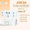 Ổ Cắm Chuyển Đổi Công Suất Lớn, Chia 3 Phích Cắm, Tắt Bật Dễ Dàng, Thiết Kế Siêu Hẹp - Giá 39.800₫ 4