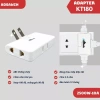 Ổ Cắm Chuyển Đổi Công Suất Lớn, Chia 3 Phích Cắm, Tắt Bật Dễ Dàng, Thiết Kế Siêu Hẹp - Giá 39.800₫ 9
