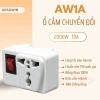 Ổ Cắm Chuyển Đổi Công Suất Lớn, Chia 3 Phích Cắm, Tắt Bật Dễ Dàng, Thiết Kế Siêu Hẹp - Giá 39.800₫ 10