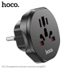 Ổ cắm chuyển đổi đa năng Hoco AC6 - Chân cắm tròn EU, giá ưu đãi 125k 5