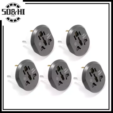 Ổ cắm chuyển đổi đa năng US AU sang EU 16A 250V - Dễ dàng du lịch, giá chỉ 57.443đ 2