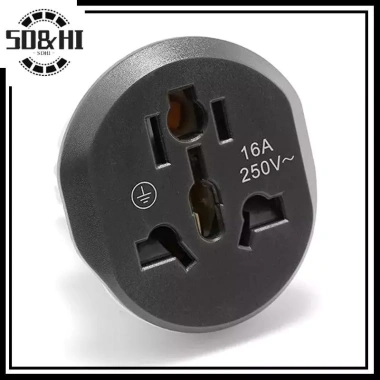 Ổ cắm chuyển đổi đa năng US AU sang EU 16A 250V - Dễ dàng du lịch, giá chỉ 57.443đ 4