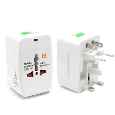 Ổ cắm chuyển đổi điện đa năng du lịch - Travel Adapter 4 chấu, bảo vệ quá tải, giá chỉ 36.000đ