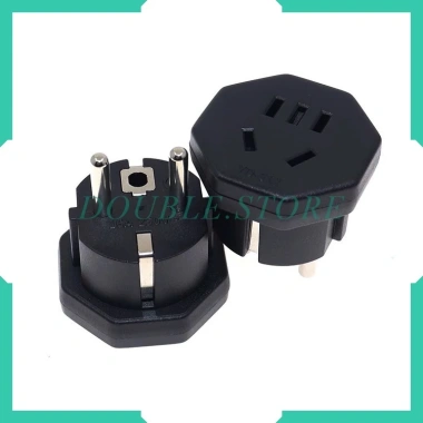 Ổ Cắm Chuyển Đổi Du Lịch 16A EU Đa Năng, 2 Ổ Tròn Chất Lượng Cao - Giá 55.900₫