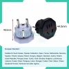 Ổ Cắm Chuyển Đổi Du Lịch 16A EU Đa Năng, 2 Ổ Tròn Chất Lượng Cao - Giá 55.900₫ 5