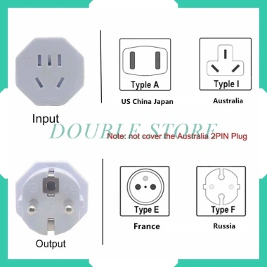 Ổ Cắm Chuyển Đổi Du Lịch 16A EU Đa Năng, 2 Ổ Tròn Chất Lượng Cao - Giá 55.900₫ 6 Ổ Cắm Chuyển Đổi Du Lịch 16A EU Đa Năng, 2 Ổ Tròn Chất Lượng Cao - Giá 55.900₫ 6
