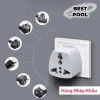 Ổ Cắm Chuyển Đổi Du Lịch Đa Năng ABS Chịu Nhiệt, Nhỏ Gọn, Giá 10.500₫