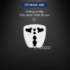 Ổ cắm chuyển đổi phích 3 sang 2 chấu đa năng 2.500W Nego trắng, chân dẹt - Giá 10.000₫ 5
