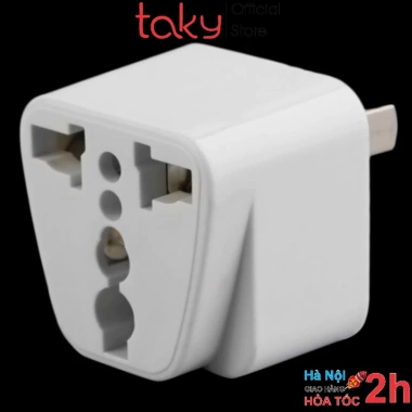 Ổ Cắm Chuyển Taky 3 chân sang 2 chân dẹt US/Japan/Đài Loan - Chia 2 ra ổ cắm, Giá ưu đãi 79.000đ 5