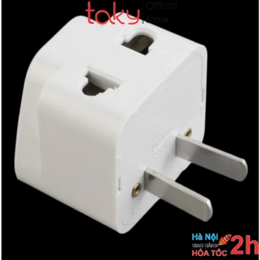 Ổ Cắm Chuyển Taky 3 chân sang 2 chân dẹt US/Japan/Đài Loan - Chia 2 ra ổ cắm, Giá ưu đãi 79.000đ 6