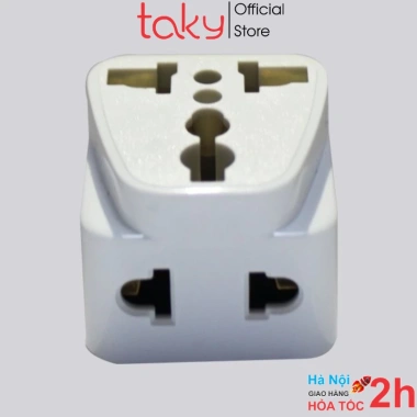 Ổ Cắm Chuyển Taky 3 chân sang 2 chân dẹt US/Japan/Đài Loan - Chia 2 ra ổ cắm, Giá ưu đãi 79.000đ 8