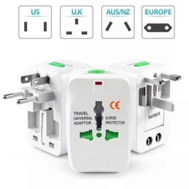 Ổ Cắm Đa Năng 8.604 Chuyển Đổi Phích Cắm Du Lịch Quốc Tế An Toàn - Giá 169.000₫