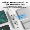 Ổ Cắm Đa Năng ANRMESUN 2.400W Chống Cháy Chống Giật, An Toàn, Sạc Nhanh, Dây Cáp 2-3m Lõi Đồng 4