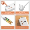 Ổ Cắm Đa Năng ANRMESUN 2.400W Chống Cháy Chống Giật, An Toàn, Sạc Nhanh, Dây Cáp 2-3m Lõi Đồng 8