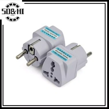 Ổ cắm đa năng AU UK US sang EU E/F - Chuyển đổi du lịch Pháp Tây Ban Nha, giá 43.758₫