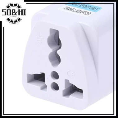 Ổ cắm đa năng AU UK US sang EU E/F - Chuyển đổi du lịch Pháp Tây Ban Nha, giá 43.758₫