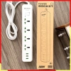 Ổ Cắm Đa Năng DCTEK 2.500W, 3 USB, Nhựa PC Chống Cháy Giật, Dây dài 3-5m - Giá chỉ 99.000 VND 6