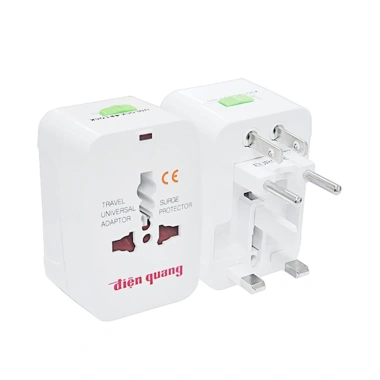 Ổ cắm đa năng Điện Quang du lịch ĐQ ESK TV01 - Bảo hành 12 tháng, giá 119.000₫ 2