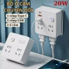 Ổ Cắm Đa Năng Freeship 3 Chân Tự Ngắt An Toàn, tích hợp USB, giá 58.500₫ 4