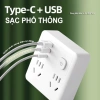 Ổ Cắm Đa Năng Freeship 3 Chân Tự Ngắt An Toàn, tích hợp USB, giá 58.500₫ 6