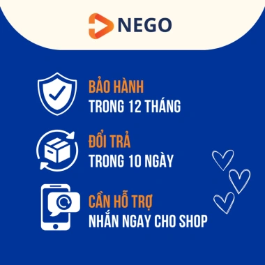 Ổ cắm đa năng Nego 2.500W cổng USB, dây rút 1,9‑3,8m, chống giật, chịu nhiệt, 240.000₫ 9