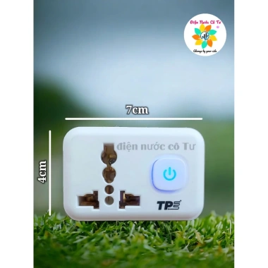 Ổ cắm đa năng Tiến Phát 10A 250V – Du lịch tiện lợi, kèm công tắc siêu an toàn