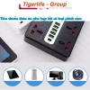 Ổ cắm đa năng Tigerlife GKKA39 6 ổ + 6 cổng sạc, PD nhanh 2.500W - 198.950₫ 4