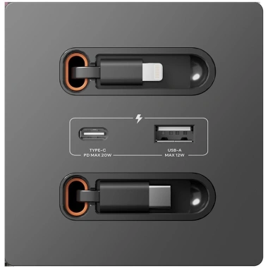 Ổ cắm đa năng văn phòng du lịch 3USB 20W – Chống dính thông minh, giá chỉ 309k