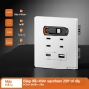 Ổ cắm đa năng văn phòng du lịch 3USB 20W – Chống dính thông minh, giá chỉ 309k 6