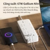 Ổ Cắm Đa Năng Xiaomi 3 Cổng USB 67W Sạc Nhanh, Dải Phích 1.8m 2.500W 10A - Giá Ưu Đãi 309.000₫ 2