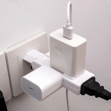 Ổ cắm điện 4 trong 1 EU đa năng - Xoay 180 mở rộng tường, phụ kiện du lịch, nguồn di động - Giá chỉ 60.940₫