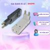 Ổ Cắm Điện 4 Trong 1 EU Xoay 180° Adapter Dài 2.500W ABS + Đồng Du Lịch Tiện Lợi