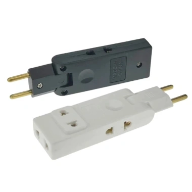 Ổ Cắm Điện 4 Trong 1 EU Xoay 180° Adapter Dài 2.500W ABS + Đồng Du Lịch Tiện Lợi